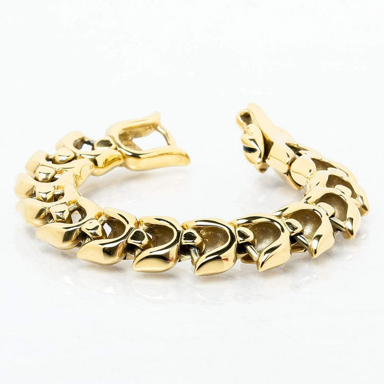 Pulsera \"La ira de Jörmungand\" - versión ORO Pulsera \"La ira de Jörmungand\" - versión ORO