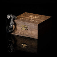 Brazalete vikingo Hacha pesada de cuero Brazalete vikingo Hacha pesada de cuero