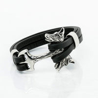 Pulsera de piel de lobo Pulsera de piel de lobo