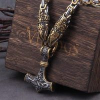 Collar del Rey Vikingo - Símbolo del poder de Thor Collar del Rey Vikingo - Símbolo del poder de Thor