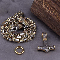 Collar del Rey Vikingo - Símbolo del poder de Thor Collar del Rey Vikingo - Símbolo del poder de Thor