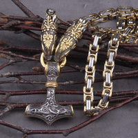 Collar del Rey Vikingo - Símbolo del poder de Thor Collar del Rey Vikingo - Símbolo del poder de Thor