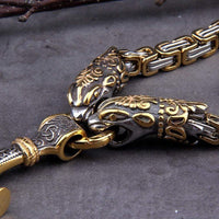 Collar del Rey Vikingo - Símbolo del poder de Thor Collar del Rey Vikingo - Símbolo del poder de Thor