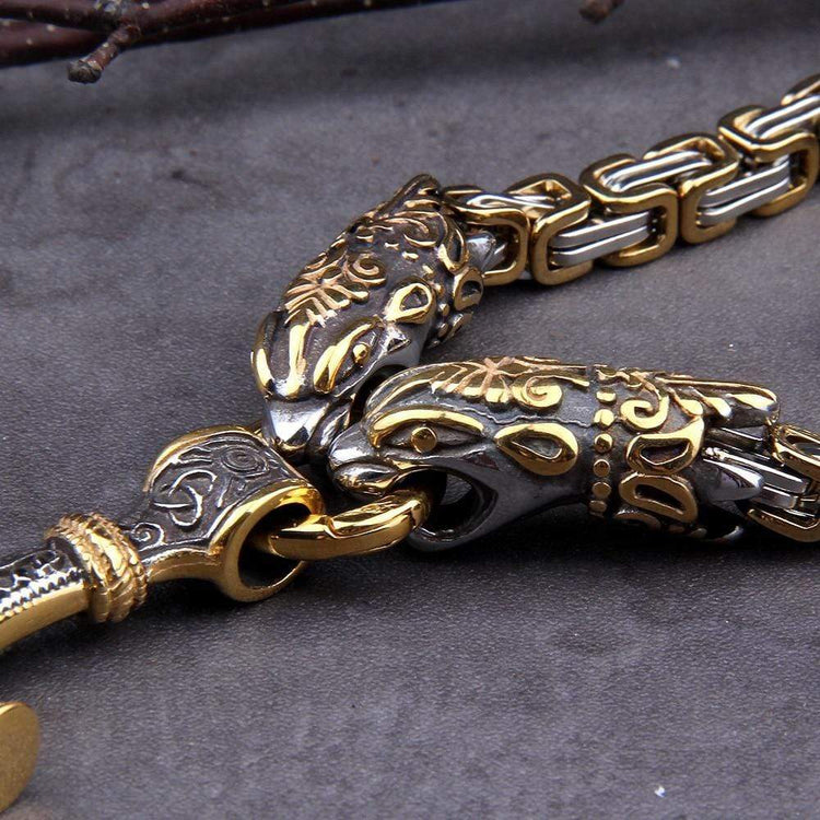 Collar del Rey Vikingo - Símbolo del poder de Thor Collar del Rey Vikingo - Símbolo del poder de Thor