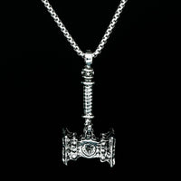 Collar vikingo Poder de Mjolnir Collar vikingo Poder de Mjolnir