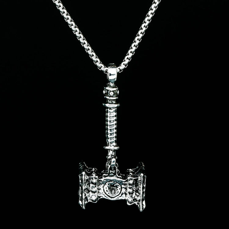 Collar vikingo Poder de Mjolnir Collar vikingo Poder de Mjolnir
