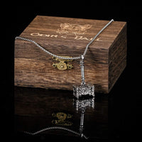 Collar vikingo Poder de Mjolnir Collar vikingo Poder de Mjolnir