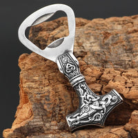 Abridor de botellas Mjolnir - acero inoxidable Abridor de botellas Mjolnir - acero inoxidable