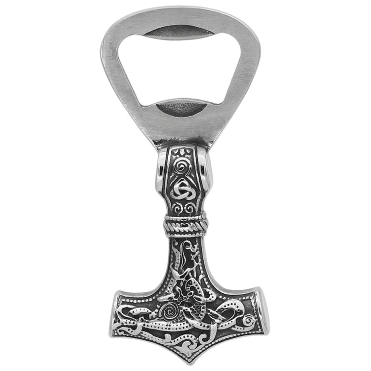 Abridor de botellas Mjolnir - acero inoxidable Abridor de botellas Mjolnir - acero inoxidable