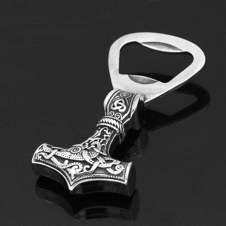Abridor de botellas Mjolnir - acero inoxidable Abridor de botellas Mjolnir - acero inoxidable