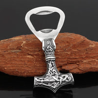Abridor de botellas Mjolnir - acero inoxidable Abridor de botellas Mjolnir - acero inoxidable