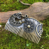 Peine de barba vikingo - Dragón Peine de barba vikingo - Dragón