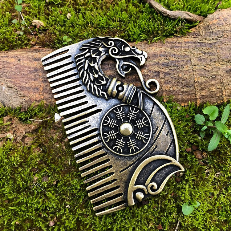 Peine de barba vikingo - Dragón Peine de barba vikingo - Dragón