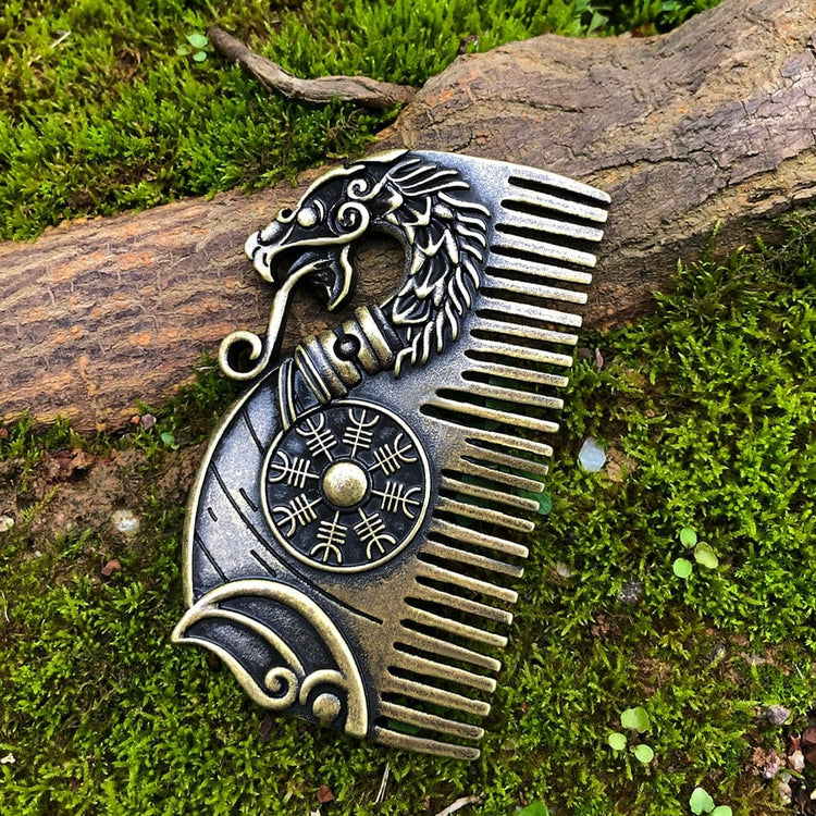 Peine de barba vikingo - Dragón Peine de barba vikingo - Dragón