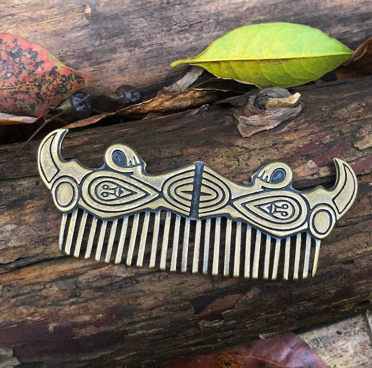 Peine de barba vikingo - Guerrero Peine de barba vikingo - Guerrero