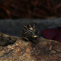 Cuentas de lobo Fenrir - 3 piezas acero inoxidable Cuentas de lobo Fenrir - 3 piezas acero inoxidable