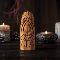Estatua de madera de Bragi Estatua de madera de Bragi