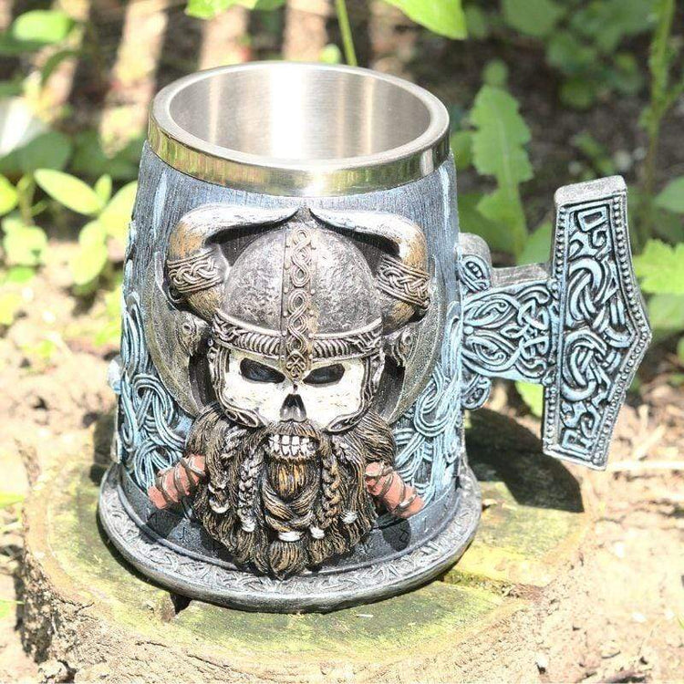 Copa de sangre vikinga \"Ivar\" - acero inoxidable Copa de sangre vikinga \"Ivar\" - acero inoxidable