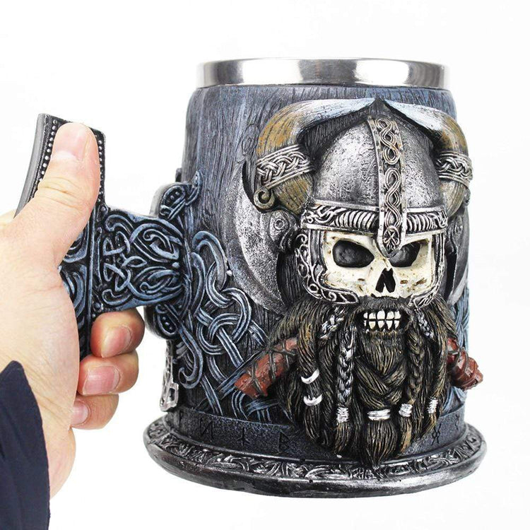 Copa de sangre vikinga \"Ivar\" - acero inoxidable Copa de sangre vikinga \"Ivar\" - acero inoxidable