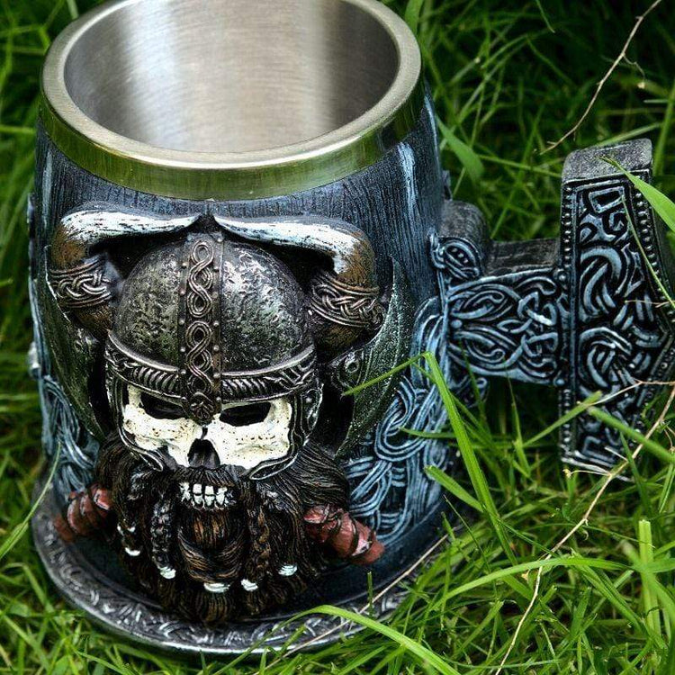 Copa de sangre vikinga \"Ivar\" - acero inoxidable Copa de sangre vikinga \"Ivar\" - acero inoxidable