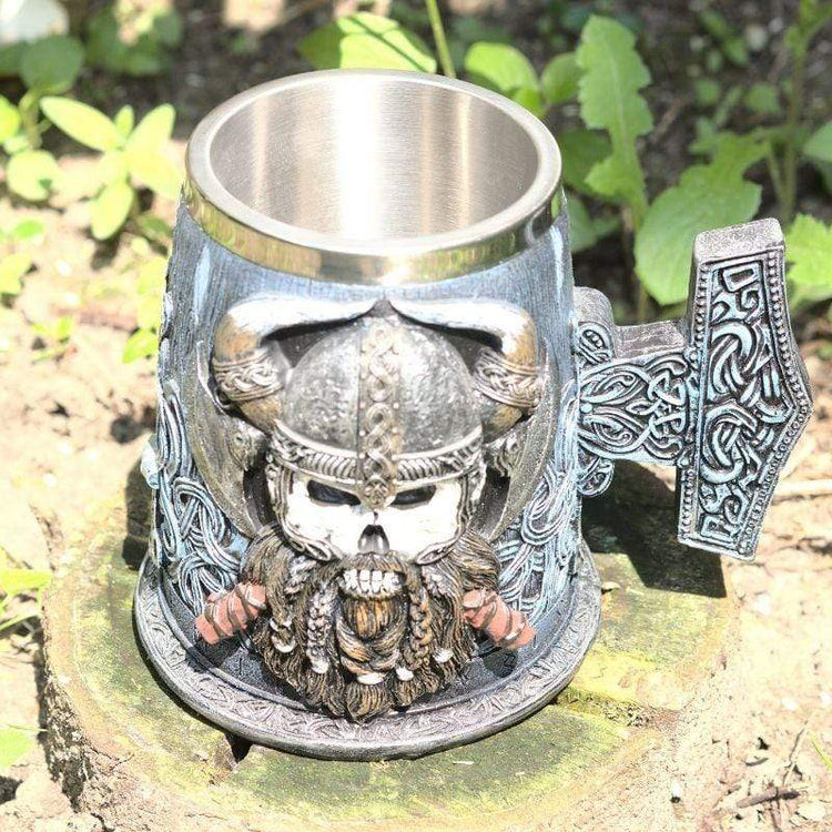 Copa de sangre vikinga \"Ivar\" - acero inoxidable Copa de sangre vikinga \"Ivar\" - acero inoxidable