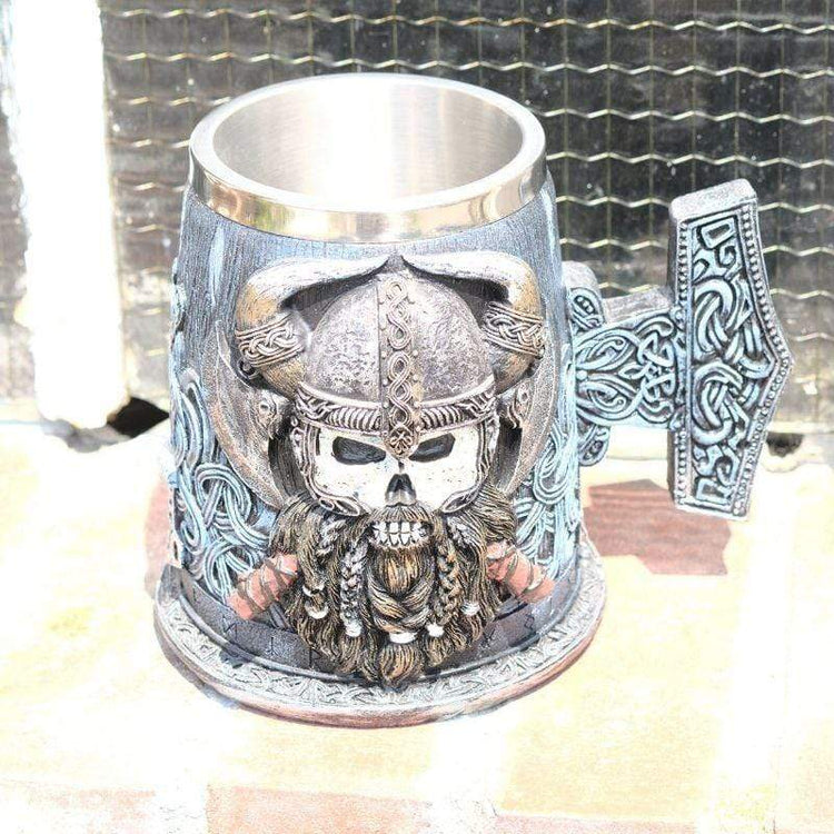 Copa de sangre vikinga \"Ivar\" - acero inoxidable Copa de sangre vikinga \"Ivar\" - acero inoxidable