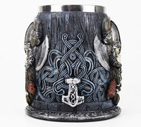 Copa de sangre vikinga \"Ivar\" - acero inoxidable Copa de sangre vikinga \"Ivar\" - acero inoxidable