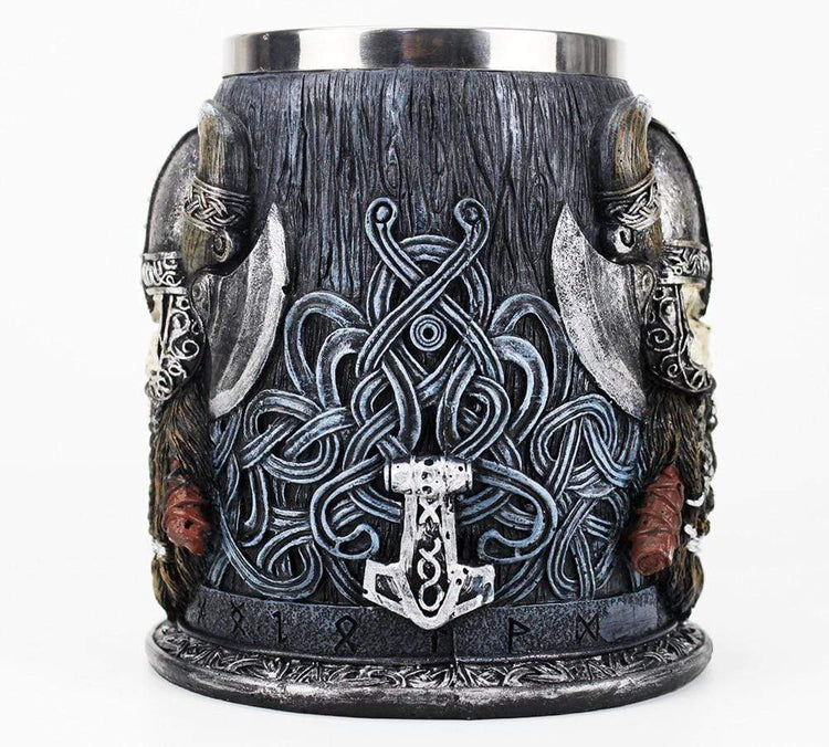 Copa de sangre vikinga \"Ivar\" - acero inoxidable Copa de sangre vikinga \"Ivar\" - acero inoxidable