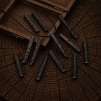 Amuleto vikingo del Futhark alfabeto rúnico - acero inoxidable