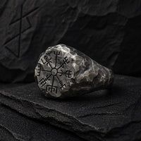 Anillo \"Seguir su camino\" Vegvisir | Acero inoxidable