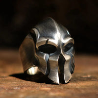 Anillo vikingo ajustable \"Casco del rey Harald