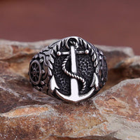 Anillo Vikingo Ancla Drakkar