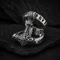 Anillo vikingo \"Círculo de Mjölnir\"