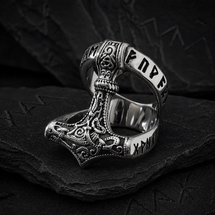 Anillo vikingo \"Círculo de Mjölnir\"