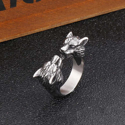 bijoux Bague Viking - L'Affrontement Des Disciples - Odins Hall