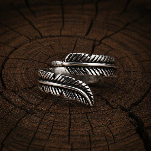 Bague symbolique Bague Viking - La Dernière Plume - Odins Hall