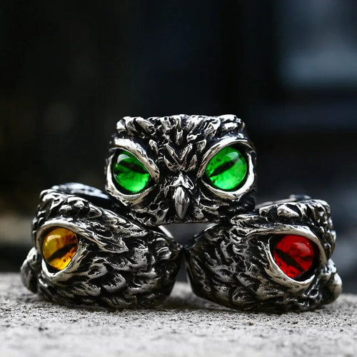 Bague viking les observateurs de la nuit - Odins Hall