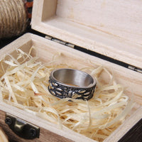 Anillo vikingo Garra de Fenrir