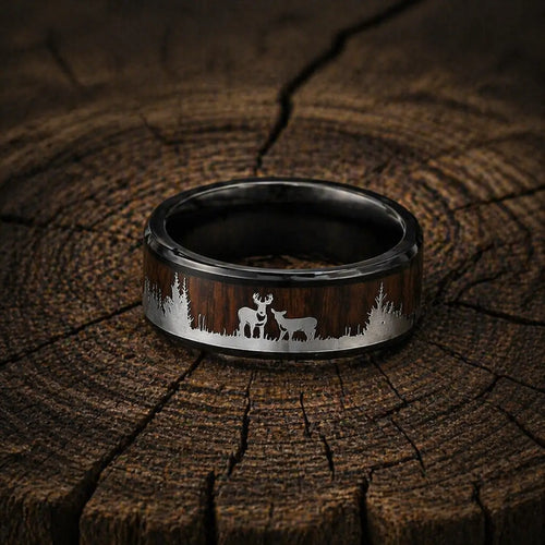 Bague symbolique Bague Viking - Prospérité d' Eikthyrnir - Odins Hall