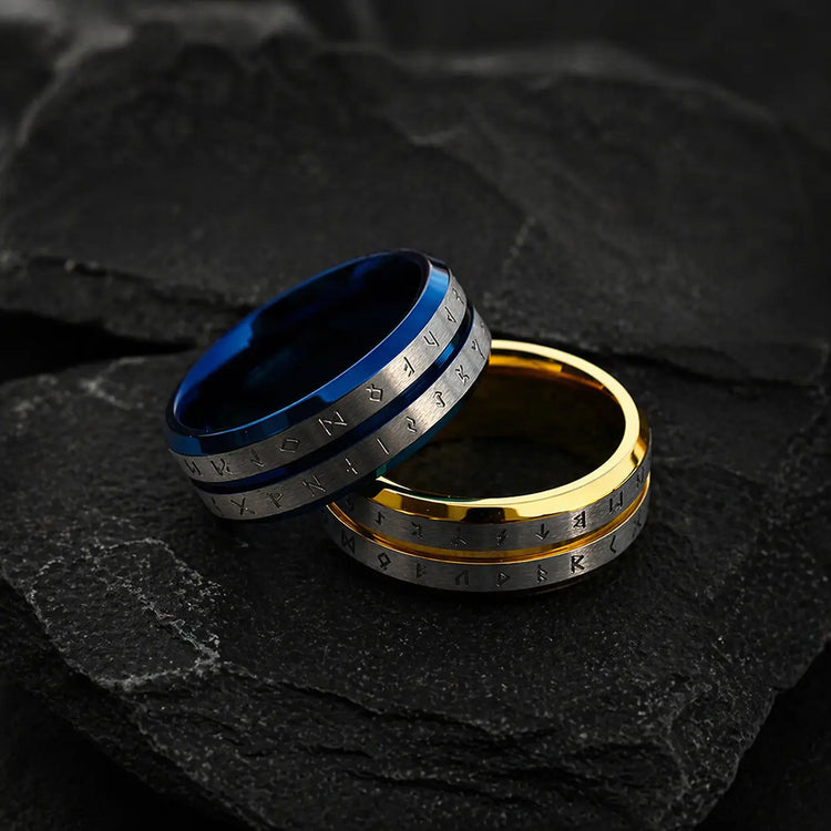 Anillo Vikingo - Runas de la Eternidad