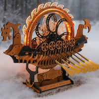 Barco vikingo - Puzzle mecánico