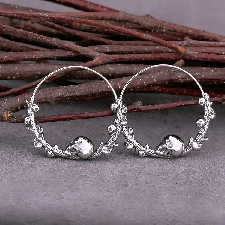 Pendientes calavera