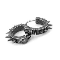 Pendientes de calavera vikinga