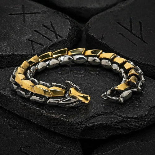 Bracelet viking Bracelet du Serpent - Jörmungand - Odins Hall