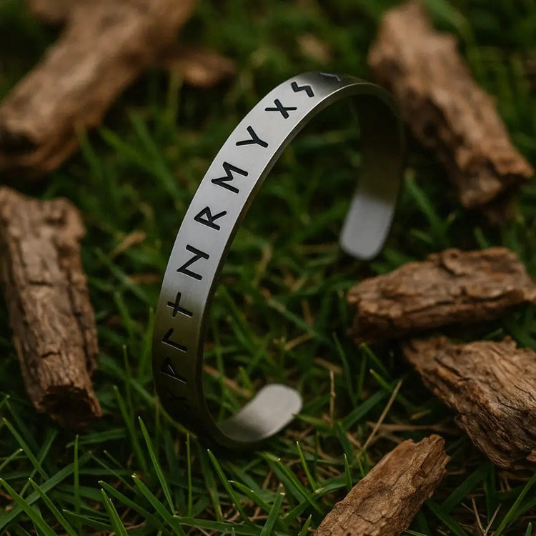 Pulsera vikinga \"Pulsera del alfabeto de los dioses