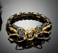 Pulsera Vikinga - Cadena Ouroboros