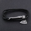 Bracelet Bracelet Viking - Hache Du Vagabond Argenté - Odins Hall