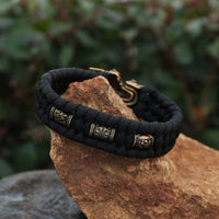 Temible brazalete vikingo Fenrir