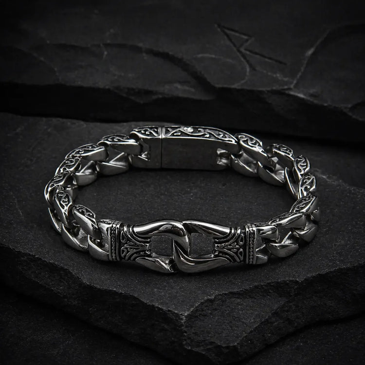 Pulsera Unión Vikinga - Acero inoxidable