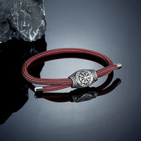 Pulsera ajustable Viking Vegvisir